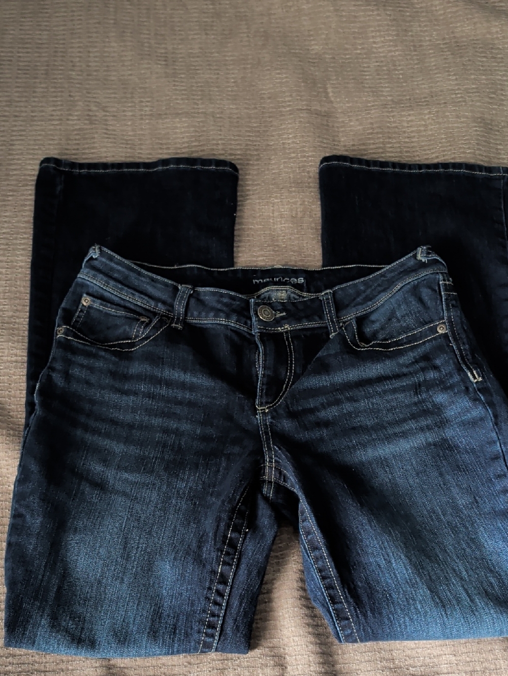 Maurices Dark Blue Boot Cut Women’s Jeans